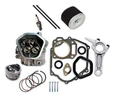 Connecting Rod Piston Air Filter Cylinder Head Rocker Arms Fits Honda GX340 11HP - Image 1 of 4