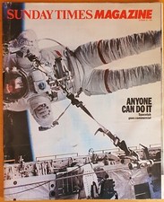 SUNDAY TIMES MAGAZINE - October 23, 1983 - Spacelab ; Horse Racing ; Unemployed.