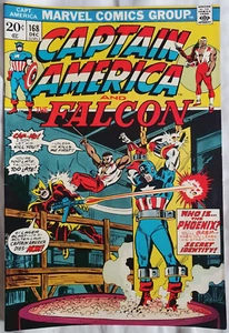 Captain America #168 Marvel Comics 1973 Bronze Age (FN+) 1st Baron Zemo - Bild 1 von 2