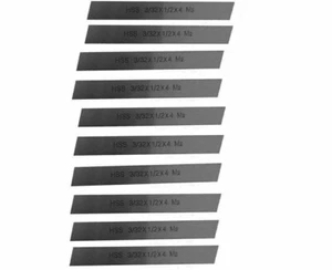 New set of 5 pcs Cut Off Blade 3/32" X 1/2" X 4" HSS( M2 GRADE)Tool Blade - Picture 1 of 1