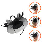 Bridal Headwear For Wedding Feather Hair Clamp Hat Decorate