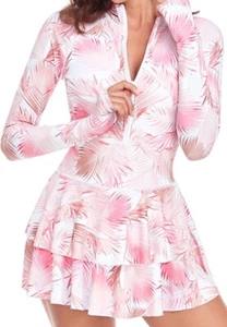 Uniquebella Women’s Long Sleeve Swimsuit Size M - Picture 1 of 16