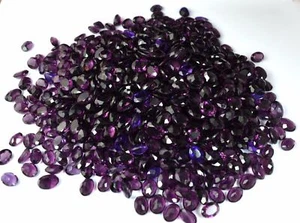 5000 Ct/1 Kg Violet Amethyst Loose Gemstone Lot Oval Cut AD819 Investment Grade - Picture 1 of 4