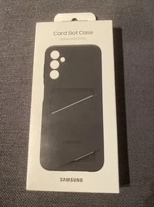 Original Samsung Galaxy A14 4G / 5G Card Slot Case mit Kartenfach – Black - Zdjęcie 1 z 6