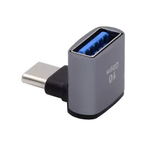 CY Up Down Angled USB-C Type-C to USB 3.0 Female OTG Adapter 90 Degree - Picture 1 of 9