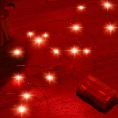 Ariceleo 5 Metre Copper String Battery Powered Led Fairy Lights , Packs of 4.