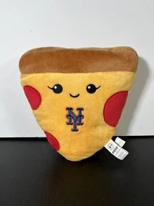 Juguete de peluche Pepperoni rebanada de pizza de 9" de los New York Mets MLB coleccionable Forever - Imagen 1 de 4