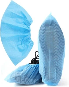 200-1000Pcs JMU Disposable Medical Shoe Covers Non Slip Non-woven One Size 15.7" - Picture 1 of 9