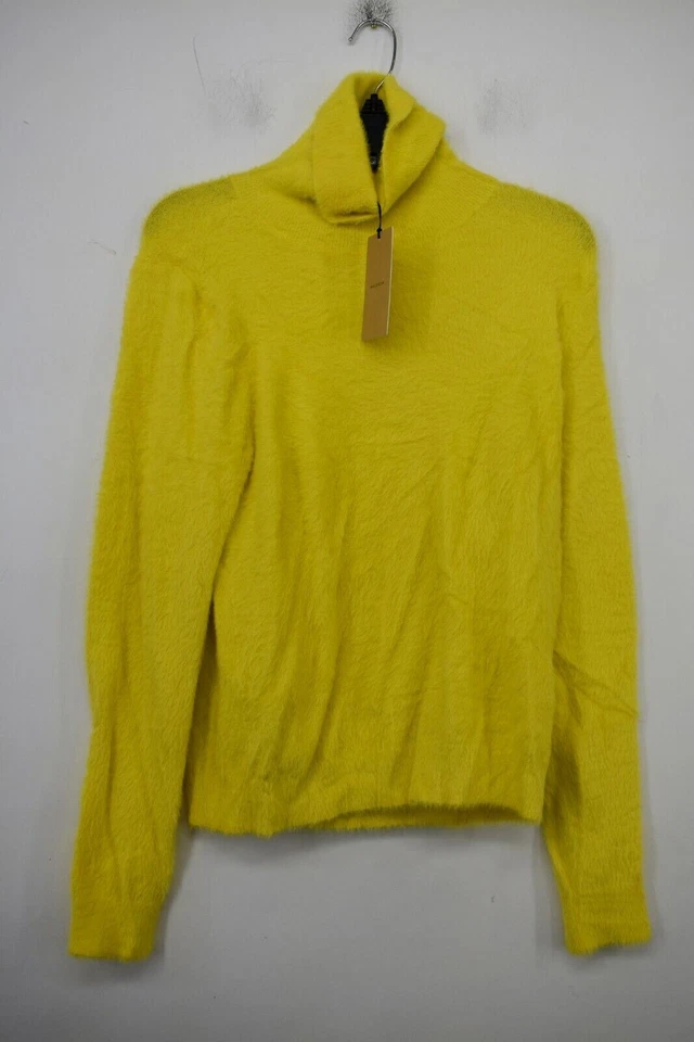 Halogen Womens Nylon Fuzzy Turtleneck Long Sleeve Stretch Pullover - Image 1 of 1