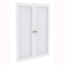 ClosetMaid Panel Doors 23.50" W Decorative White