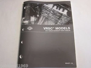 2010 Harley Davidson VRSC Motorcycle Parts Catalog 99457-10 LOTS More Listed - Picture 1 of 2