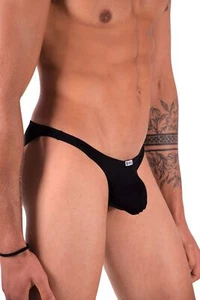 SMU Briefs Colorama Mini Brazilian Cut Sheer Bikini Brief Black 120603 1 - Picture 1 of 5