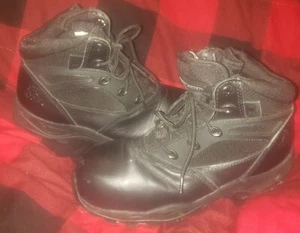 Rocky Damen-Arbeitsstiefel Stahlkappe Leder Spitze Reißverschluss Größe 9,5  - Bild 1 von 4