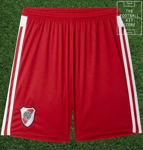 River Plate Away Shorts - Official Adidas Rare Football Shorts - Mens - Picture 1 of 3