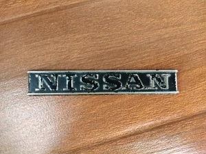 Vintage NISSAN Trunk Emblem Badge Fit Nissan SILVIA/GAZELLE S110 P/N 84814 H7401 - Foto 1 di 13