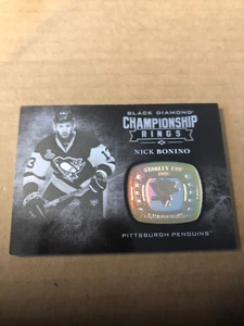 2016-17 anillos de campeonato Black Diamond #CRNB Nick Bonino - Imagen 1 de 2