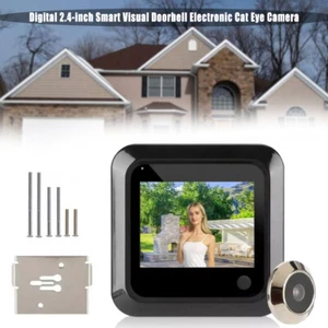 2.4in LCD Screen Display Doorbell Electronic Camera Digital Smart Door Viewer US - Picture 1 of 16