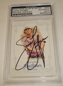 2013 Topps Allen & Ginter PSA autograph Jason Dufner signature - Picture 1 of 3