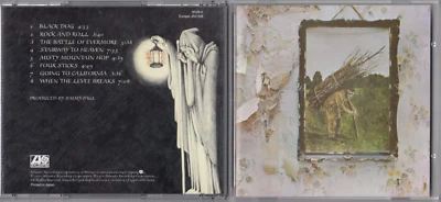 Led Zeppelin - Led Zeppelin IV  ZOSO CD 1990 ATLANTIC 19129-2 EARLY JAPAN PRESS - Image 1 of 4