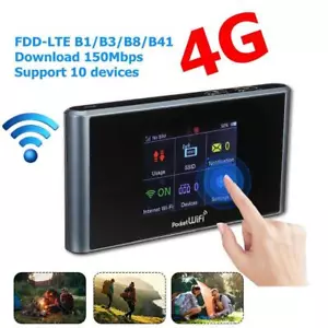 SoftBank Portable WiFi with ZTE 303ZT 4G LTE Wireless Router and 2700mAh Battery - Picture 1 of 13