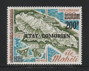 Comores 1975 -Airmail-Moheli Island [ Michel 244  ] Cv 6,00€. MNH **