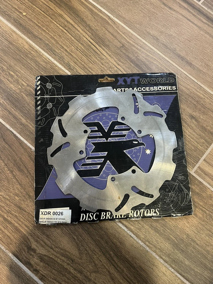 Rotor de disco de freno delantero para Honda CR125R CR250R 1995-2007 CR500R 1995-2001 Foto 1 de 3