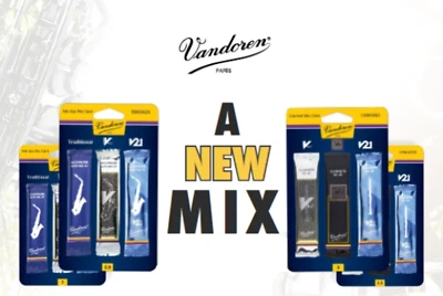 Классическая микс-карта Vandoren Bb для кларнета «3 тростника» - Изображение 1 из 2