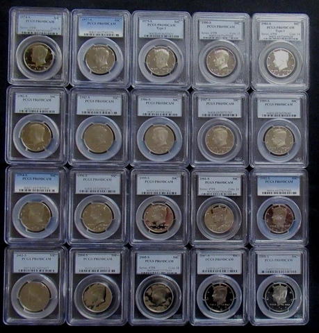 PCGS PR69DCAM Kennedy  Half Dollar - Your Choice Date Range 1974-2008 Cover