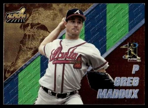 1998 PACIFIC AURORA PENNANT FEVER Greg Maddux Atlanta Braves #46 - Picture 1 of 2
