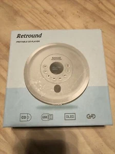 2020 Upgrade Portable CD Player with Headphones Retround CD Player with OLED - Picture 1 of 3