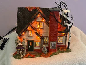 Department 56 Halloween Haunted House The Mummy House Lighted PO8582 - Picture 1 of 13