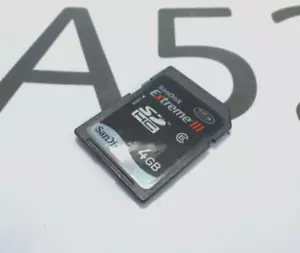 SanDisk Extreme III 4GB SD Memory Card refm - Picture 1 of 1