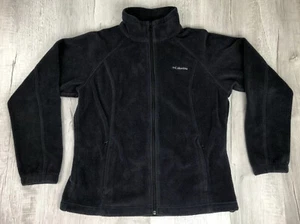 Columbia Sportswear Fleece Jacket Zip Sweatshirt Dark Gray Women’s Size Large - Picture 1 of 12