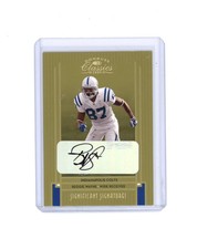 2005 Donruss Classics Significant Signatures Gold Reggie Wayne Auto SSP #10/10