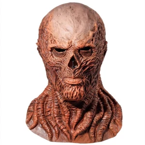 Horror Evil Devil Stranger Latex Mask Scary Creepy Halloween Costume Derss Up - Picture 1 of 7