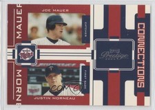 2005 Playoff Prestige Connections Justin Morneau Joe Mauer #C-18