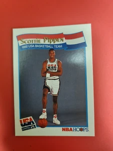 NBA Hoops 1991-92 #58 Scottie Pippen 1992 USA Basketball Team - Picture 1 of 2