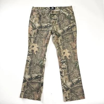 Mossy Oak Break-Up Infinity Camo Hunting Pants Womens Size 16 Jeans - Image 1 of 4