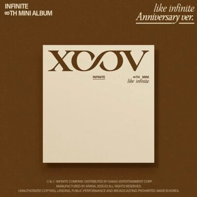 INFINITE LIKE INFINITE 8th Mini Album ANNIVERSARY Ver/CD+Buch+Poster+Karte+GIFT - Bild 1 von 4