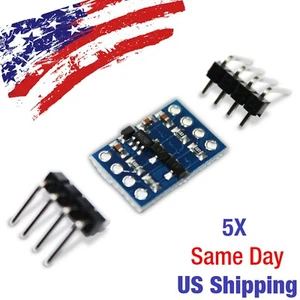 Pegelwandler Modul 5V auf 3V IIC I2C 3,3V für Arduino Sensor USA VERSAND! 5 Stück - Bild 1 von 3