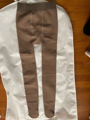 NEW ($39) USA Translucent Fleece Pantyhose M-2X Thermal Lined Tights Winter Warm - Image 1 of 4