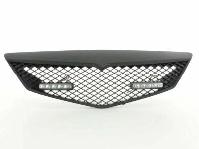 FK-AUTOMOTIVE Sportgrill mit Positionslicht Frontgrill Mazda 2 Typ DY 03-07 schwarz