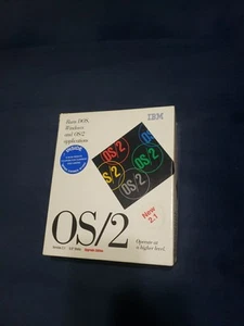 IBM OS/2 Ver 2.1 Upgrade Edition for Windows & OS/2 applications, runs DOS - Picture 1 of 2