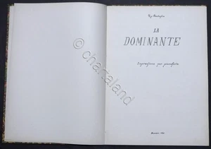 Spartiti - U. Barbaglia - La Dominante - Impressione per pianoforte - ed. 1933 - Foto 1 di 2