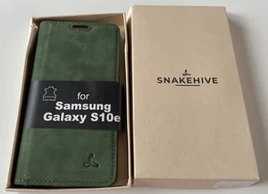 Snakehive Leder Handyhülle für Galaxy S10 E - Bild 1 von 3