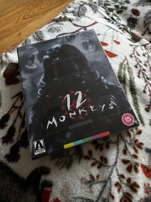 12 Monkeys Blu-Ray Steelbook 1995 Bruce Willis, Brad Pitt Arrow 2021 Zone A - Image 1 of 4