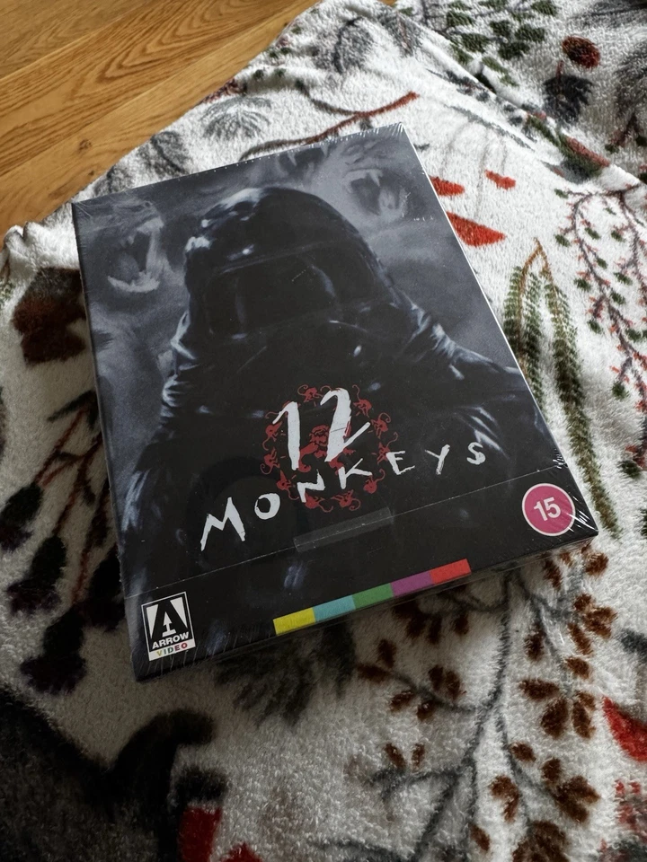 12 Monkeys Blu-Ray Steelbook 1995 Bruce Willis, Brad Pitt Arrow 2021 Region - Image 1 of 4