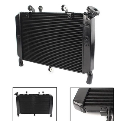 For Yamaha FZ-09 MT-09 2013-2016 Black Engine Water Cooler Radiator Aluminum - Image 1 of 4