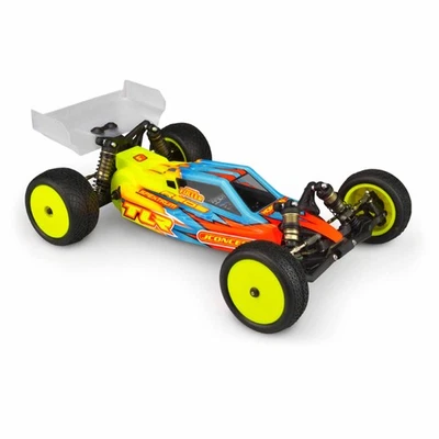 JConcepts Inc. F2 Clear Body w/ Aero Wing TLR22 JCO0319 Car/Truck  Bodies wings - Image 1 of 4