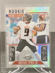 2024 Contenders Optic Michael Penix Jr. Rookie Ticket RC Silver Prizm #89 - Bild 1 von 2